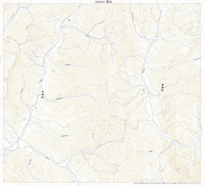 Pacific Spatial Solutions, Inc. 644334 東台 （とうだい Todai）, 地形図 digital map