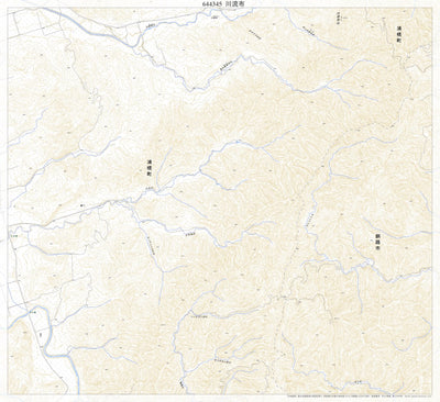 Pacific Spatial Solutions, Inc. 644345 川流布 （かわるっぷ Kawaruppu）, 地形図 digital map