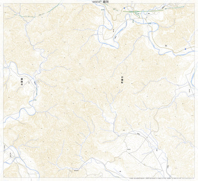 Pacific Spatial Solutions, Inc. 644347 縫別 （ぬいべつ Nuibetsu）, 地形図 digital map