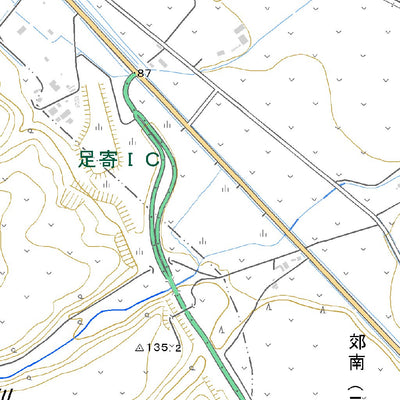 Pacific Spatial Solutions, Inc. 644364 足寄 （あしょろ Ashoro）, 地形図 digital map