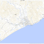 Pacific Spatial Solutions, Inc. 644430 白糠 （しらぬか Shiranuka）, 地形図 digital map