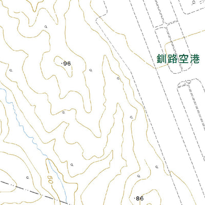 Pacific Spatial Solutions, Inc. 644441 山花 （やまはな Yamahana）, 地形図 digital map