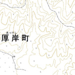 Pacific Spatial Solutions, Inc. 644445 尾幌 （おぼろ Oboro）, 地形図 digital map