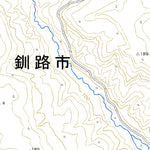 Pacific Spatial Solutions, Inc. 644451 阿寒 （あかん Akan）, 地形図 digital map
