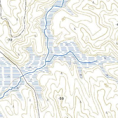 Pacific Spatial Solutions, Inc. 644466 別寒辺牛川中流 （べかんべうしがわちゅ Bekambeushigawachu）, 地形図 digital map