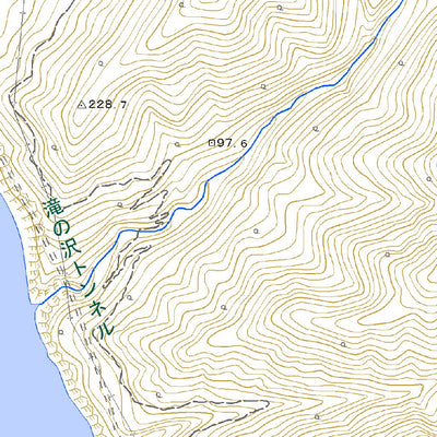 Pacific Spatial Solutions, Inc. 654113 濃昼 （ごきびる Gokibiru）, 地形図 digital map
