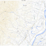 Pacific Spatial Solutions, Inc. 654116 浦臼 （うらうす Urausu）, 地形図 digital map