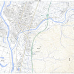 Pacific Spatial Solutions, Inc. 654127 滝川 （たきかわ Takikawa）, 地形図 digital map