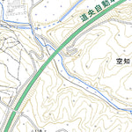 Pacific Spatial Solutions, Inc. 654127 滝川 （たきかわ Takikawa）, 地形図 digital map