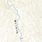 Pacific Spatial Solutions, Inc. 654216 オプタテシケ山 （おぷたてしけやま Oputateshikeyama）, 地形図 digital map