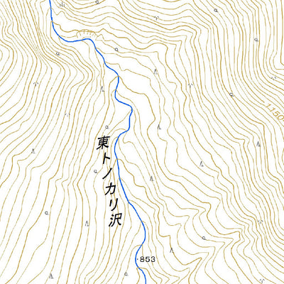 Pacific Spatial Solutions, Inc. 654216 オプタテシケ山 （おぷたてしけやま Oputateshikeyama）, 地形図 digital map