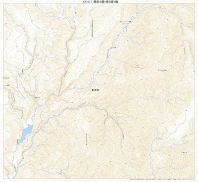Pacific Spatial Solutions, Inc. 654217 トムラウシ川 （とむらうしがわ Tomuraushigawa）, 地形図 digital map