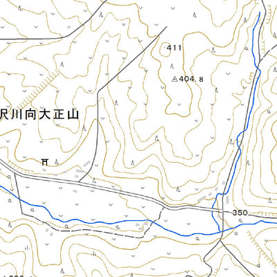 Pacific Spatial Solutions, Inc. 654224 置杵牛 （おききにうし Okikiniushi）, 地形図 digital map