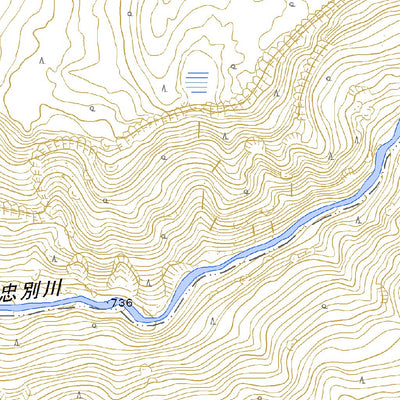 Pacific Spatial Solutions, Inc. 654236 旭岳 （あさひだけ Asahidake）, 地形図 digital map