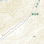 Pacific Spatial Solutions, Inc. 654247 層雲峡 （そううんきょう Sounkyo）, 地形図 digital map
