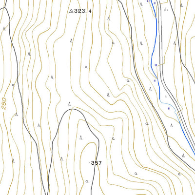 Pacific Spatial Solutions, Inc. 654254 当麻 （とうま Toma）, 地形図 digital map