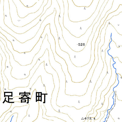 Pacific Spatial Solutions, Inc. 654303 喜登牛 （きとうし Kitoshi）, 地形図 digital map