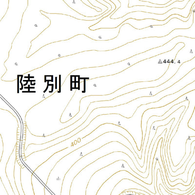 Pacific Spatial Solutions, Inc. 654325 釧路川上 （くしろかわかみ Kushirokawakami）, 地形図 digital map