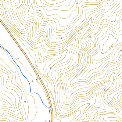 Pacific Spatial Solutions, Inc. 654325 釧路川上 （くしろかわかみ Kushirokawakami）, 地形図 digital map