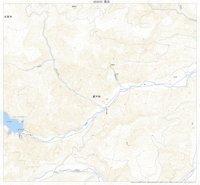 Pacific Spatial Solutions, Inc. 654333 常元 （つねもと Tsunemoto）, 地形図 digital map