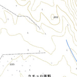 Pacific Spatial Solutions, Inc. 654402 奥久著呂 （おくくちょろ Okukuchoro）, 地形図 digital map