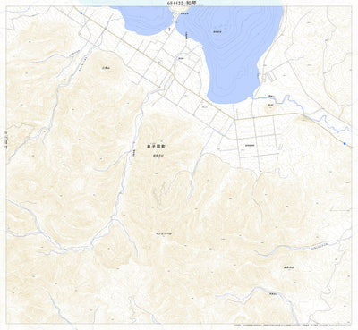Pacific Spatial Solutions, Inc. 654422 和琴 （わこと Wakoto）, 地形図 digital map