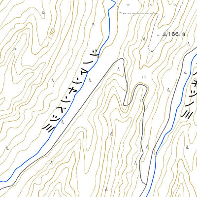 Pacific Spatial Solutions, Inc. 654453 上徳 （かみとく Kamitoku）, 地形図 digital map