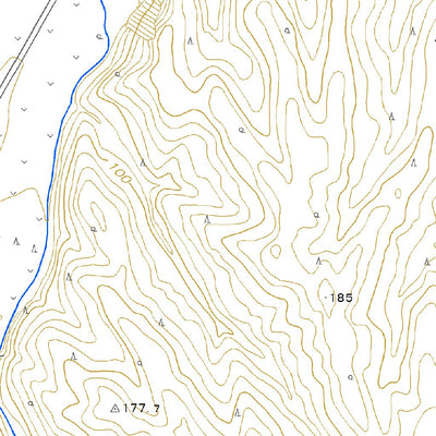 Pacific Spatial Solutions, Inc. 654454 札弦 （さっつる Sattsuru）, 地形図 digital map