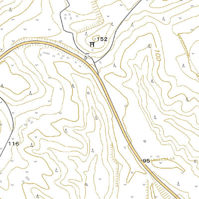Pacific Spatial Solutions, Inc. 654460 緋牛内 （ひうしない Hiushinai）, 地形図 digital map