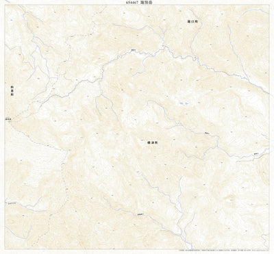Pacific Spatial Solutions, Inc. 654467 海別岳 （うなべつだけ Unabetsudake）, 地形図 digital map