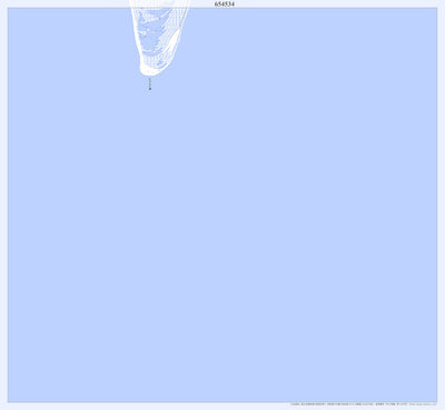 Pacific Spatial Solutions, Inc. 654534 国後島 （くなしりとう Kunashiritou）, 地形図 digital map