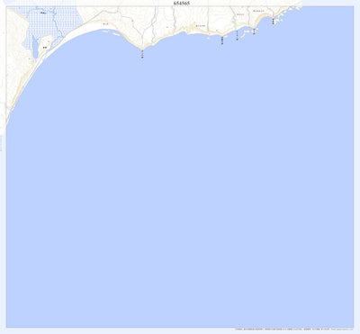 Pacific Spatial Solutions, Inc. 654565 標津 （しべつ Shibetsu）, 地形図 digital map