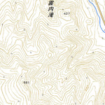 Pacific Spatial Solutions, Inc. 664220 霧立峠（きりたちとうげ Kiritachitoge）, 地形図 digital map