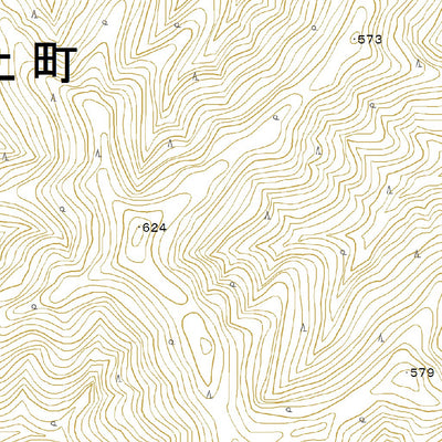 Pacific Spatial Solutions, Inc. 664300 上雄柏 （かみゆうはく Kamiyuhaku）, 地形図 digital map