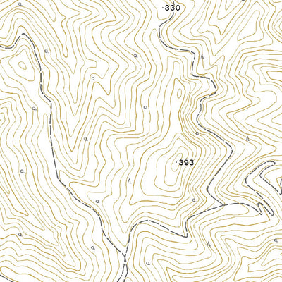 Pacific Spatial Solutions, Inc. 664331 中宇津々 （なかうつつ Nakautsutsu）, 地形図 digital map