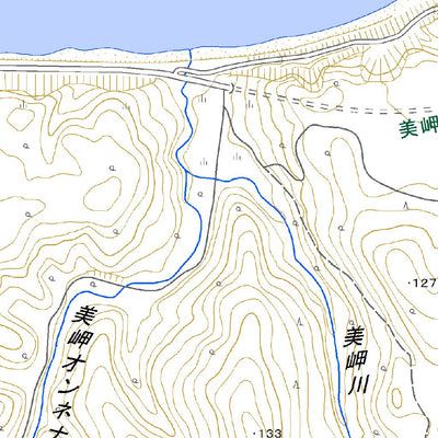 Pacific Spatial Solutions, Inc. 664411 能取岬 （のとろみさき Notoromisaki）, 地形図 digital map