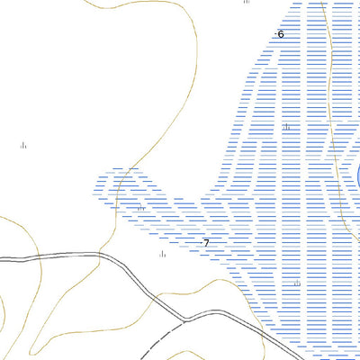 Pacific Spatial Solutions, Inc. 664506 国後島（くなしりとう Kunashiritou）, 地形図 digital map