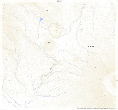 Pacific Spatial Solutions, Inc. 664641 安渡移矢岬 （あといやみさき Atoiyamisaki）, 地形図 digital map