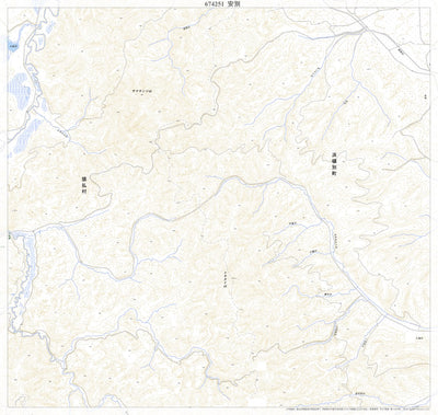 Pacific Spatial Solutions, Inc. 674251 安別（やすべつ Yasubetsu）, 地形図 digital map