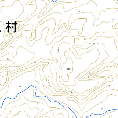 Pacific Spatial Solutions, Inc. 674270 鬼志別（おにしべつ Onishibetsu）, 地形図 digital map
