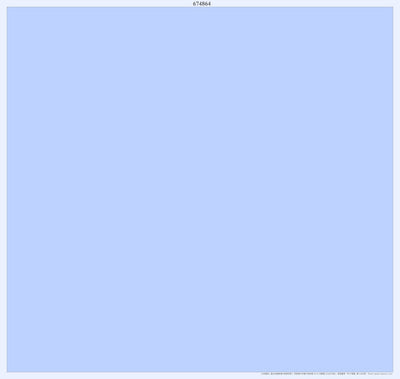 Pacific Spatial Solutions, Inc. 674864 別飛 （べっとぶ Bettobu）, 地形図 digital map