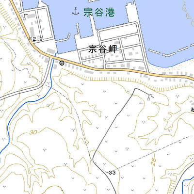 Pacific Spatial Solutions, Inc. 684127 宗谷岬（そうやみさき Soyamisaki）, 地形図 digital map