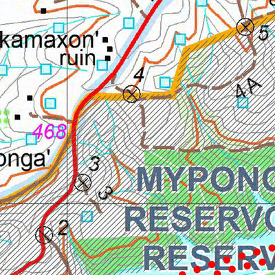 PaddleSA PaddleSA Myponga Reservoir Reserve Trail digital map