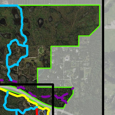 Palm Beach County Department of Environmental Resources Management (ERM) Cypress Creek Natural Area (South) - Trail Guide digital map