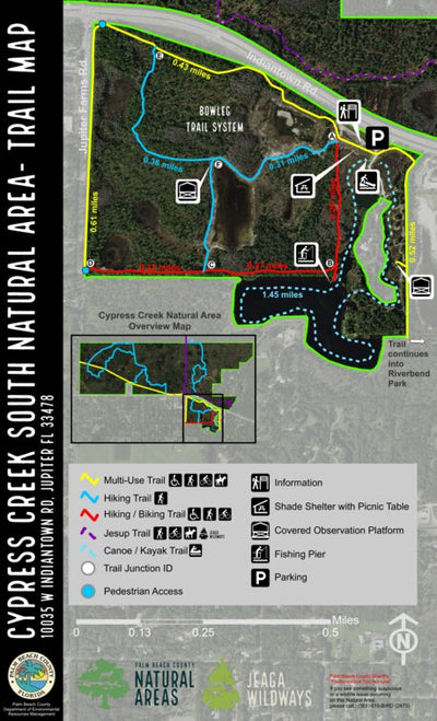 Palm Beach County Department of Environmental Resources Management (ERM) Cypress Creek Natural Area - Trail Guides Bundle bundle