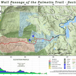 Palmetto Conservation Foundation Blue Wall Passage (Section 2) of the Palmetto Trail digital map