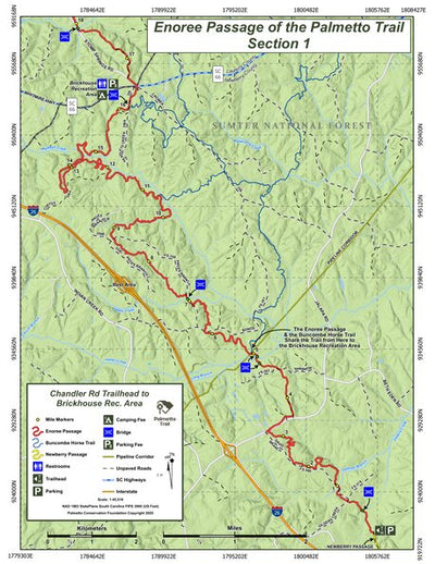 Enoree Passage (Section 1) of the Palmetto Trail Preview 1