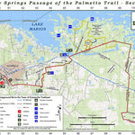 Palmetto Conservation Foundation Eutaw Springs Passage (Section 2) of the Palmetto Trail digital map