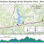 Palmetto Conservation Foundation Fort Jackson Passage (Section 2) of the Palmetto Trail digital map