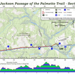 Palmetto Conservation Foundation Fort Jackson Passage (Section 3) of the Palmetto Trail digital map
